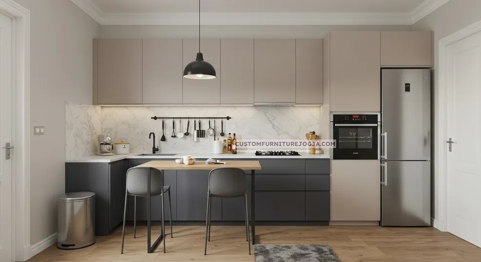 Jasa Pembuatan Kitchen Set Besar Jogja